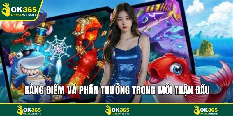 Bảng điểm và phần thưởng trong mỗi trận đấu