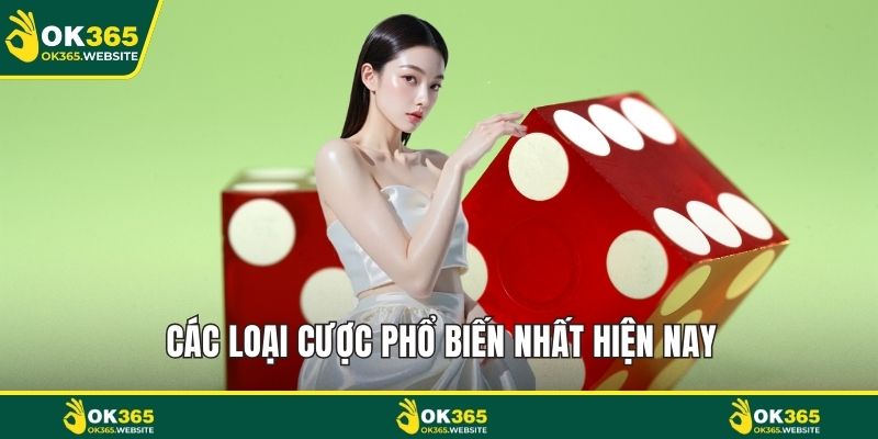 Các loại cược phổ biến nhất hiện nay