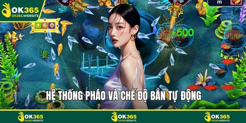 Hệ thống pháo và chế độ bắn tự động